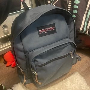 Blue Jansport backpack